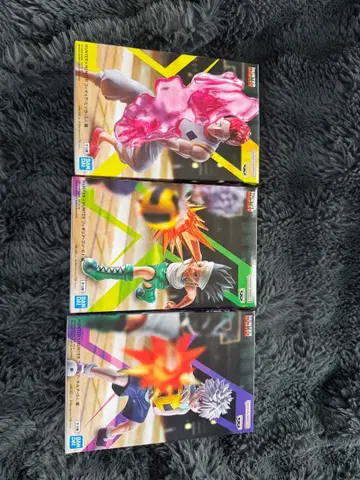 HUNTER x HUNTER 피규어 GI편 3체 세트 고은 키루아 히소카