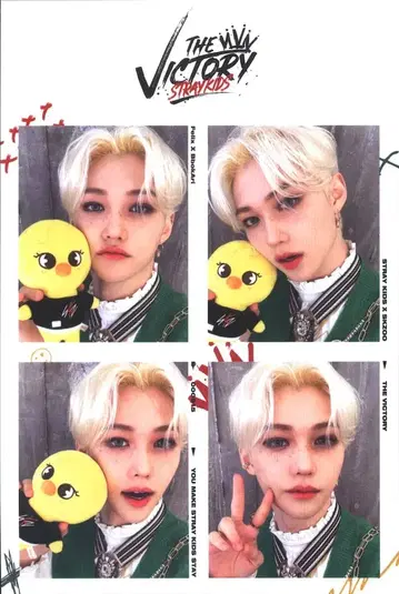 StrayKids THE VICTORY FELIX 4CUT 프레임 사진