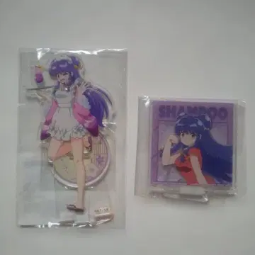 란마 1/2 아크릴 스탠드 샴푸 2개 세트