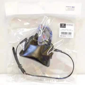 보크스 슈즈 부티크 2WAY 숄더백 (블랙 가죽 블루 스카프)