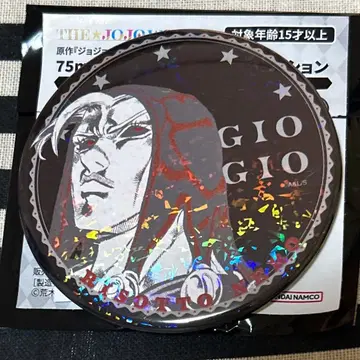 죠죠 죠죠월드 원작 홀로그램 캔뱃지 리조또