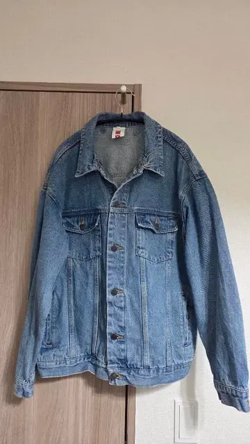 THE CROSS 블루 데님 자켓