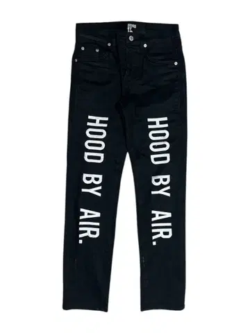 HOOD BY AIR 블랙 데님 팬츠