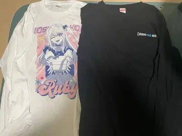 최애의 아이 루비&아쿠아 긴팔 모음 판매