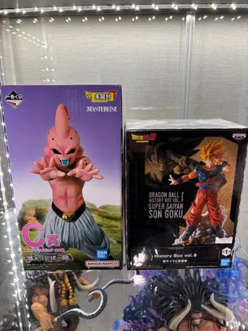 드래곤볼 제일복권 마인 부우 HISTORY BOX 손오공 세트
