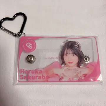 클리어 파우치 CUTIE STREET 사쿠라바 하루카