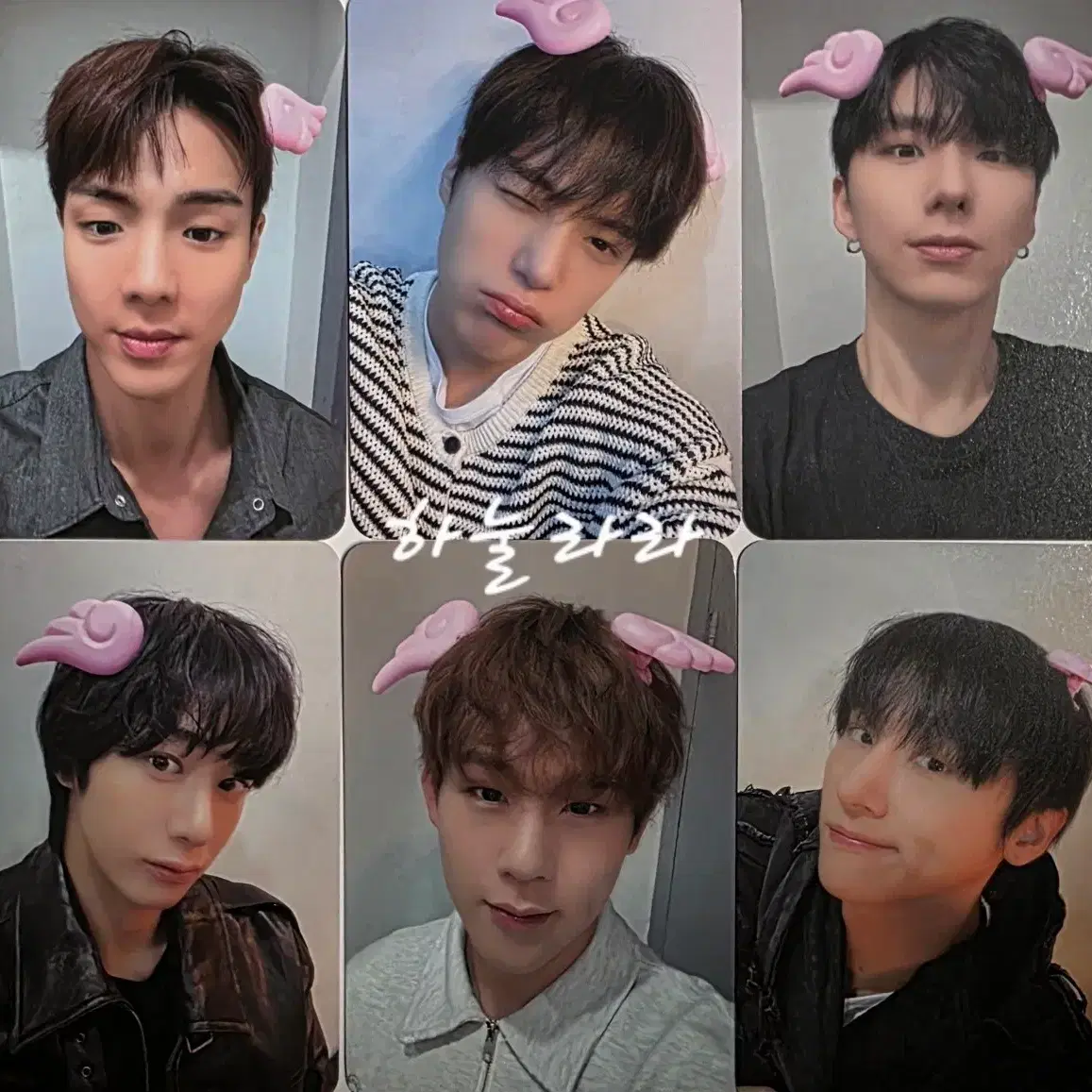 Monsta X monstax Minhyuk NFL poca set unreleased photocard album