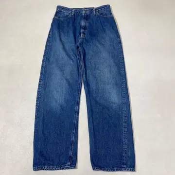 orSlow 여성용 1950 몬로 하이라이즈 데님 팬츠 블루