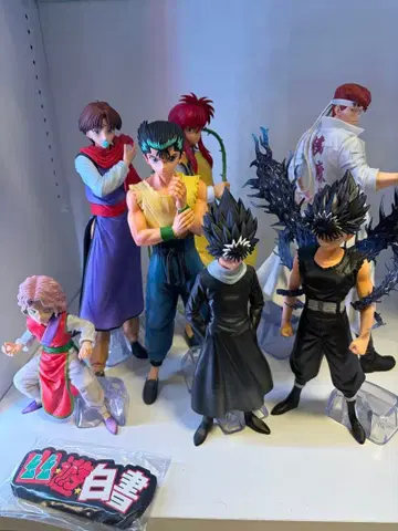 유유백서 제일복권 유스케 팀 피규어 묶음 판매