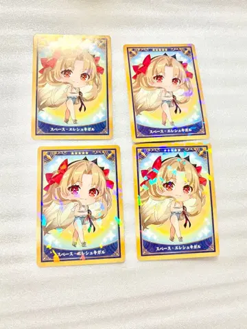 fgo 최종 재림전 컬렉션 카드 세트 코레카 엘레쉬키갈
