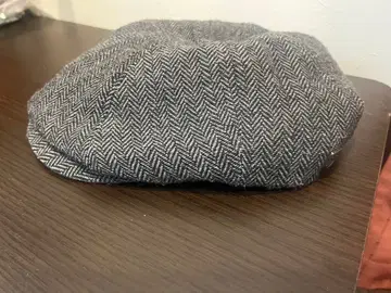 Brixton 헤링본 헌팅 캡 M