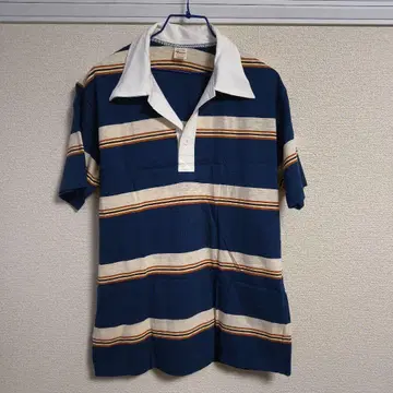 WAREHOUSE 스트라이프 피케 셔츠 M 사이즈