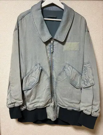 JEANASiS 리버서블 플라이트 자켓