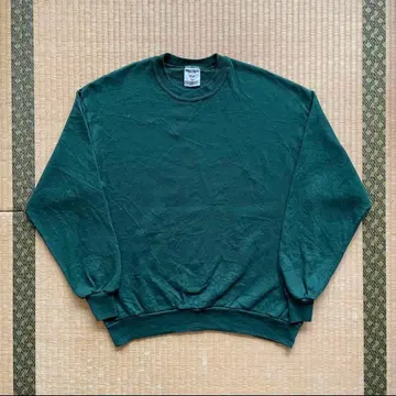 USA제 JERZEES 맨투맨 그린 무지 XL