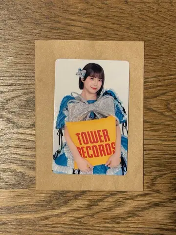 CANDY TUNE 후쿠야마 리노 타워 레코드 혜택 트레이딩 카드