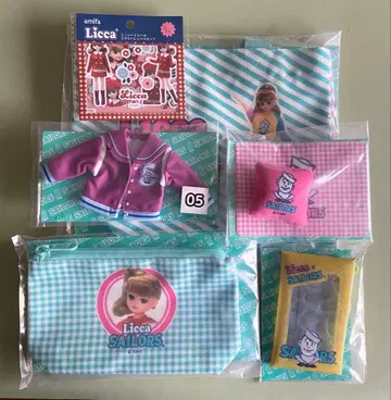 리카짱 복권 리카짱 x 세일러즈 5점 & 리카짱 미니 시트 씰