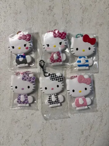 헬로키티 거울 컬렉션 6종 세트 산리오 미사용 익일 배송