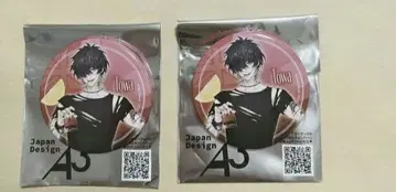 슬로우 데미지 토와 캔뱃지 2점 새상품 HUB