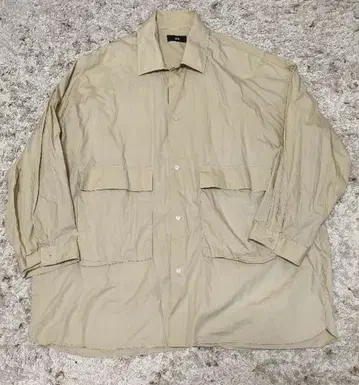 [새상품급] HARE 몬스터 빅 셔츠 베이지