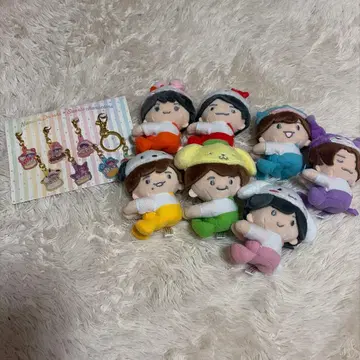 나니와단시 산리오 콜라보 봉제 인형 키링