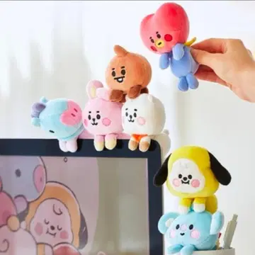 BTS BT21 모니터 플러시 3체 세트 일본 미발매