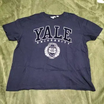 H&M Yale University 티셔츠 US XL 네이비