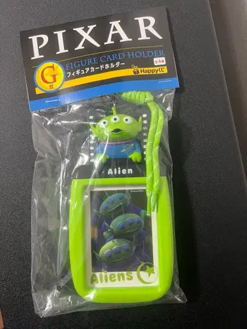 PIXAR 제일복권 G상 리틀그린맨 피규어 카드 홀더