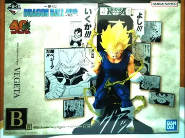 귀중 드래곤볼 40주년 제일복권 B상 베지터 피규어 [새상품급]