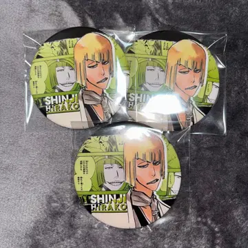 BLEACH 컬렉션 캔뱃지 BATTLE 히라코 신지