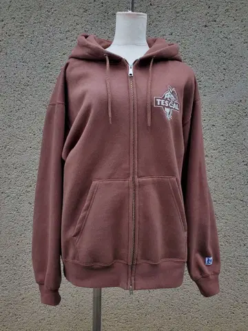 TES CAL ZIP UP PK 집업 후드티