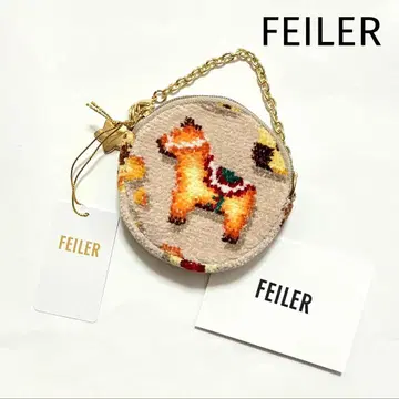 페이러 피카타임 서클 파우치 참 베이지