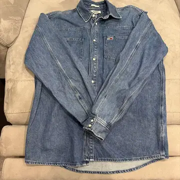 TOMMY JEAES 데님 셔츠 데님 자켓
