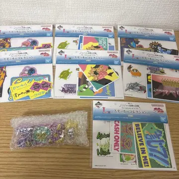 죠죠의 기묘한 모험 제일복권 로고 컬렉션 스티커 세트