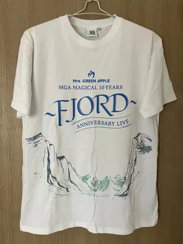 Mrs. GREEN APPLE FJORD 피요르드 티셔츠 L 사이즈