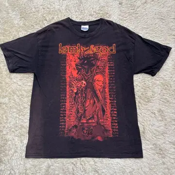 00s Lamb of God 'Baphomet' 밴드T