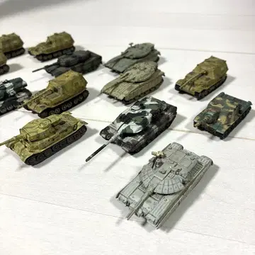 월드 탱크 뮤지엄 탱크 미니어처 피규어 15개