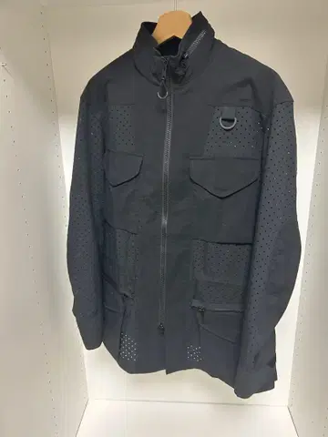 Y-3 블랙 나일론 자켓 M