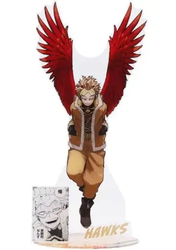 나의 히어로 아카데미아 호크스 아크릴 스탠드 아크릴 GIGA 피규어