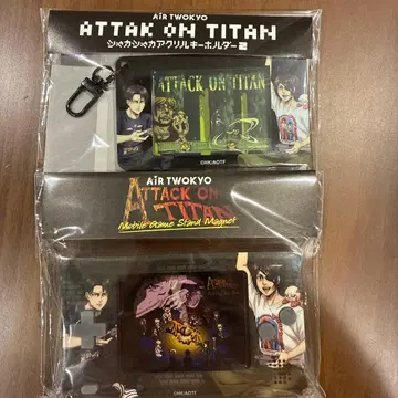 진격의 거인 에어투쿄 마그넷/바스락 아크릴 키링 리바이 한지
