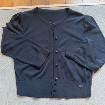 FOXEY NEW YORK 블랙 가디건 38