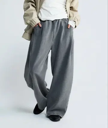 지나시스 5 포켓 맨투맨 코쿤 팬츠