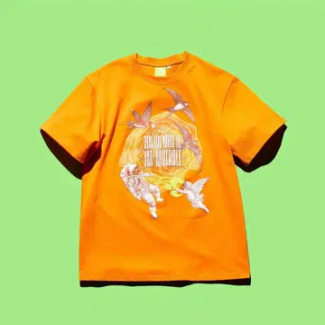 [ 새상품급 ] 미세스 젠 T셔츠 / 오렌지 M