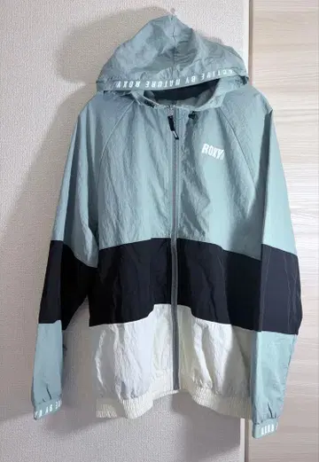 [ ROXY ] 록시 나일론 자켓 바람막이 배색 절개 L