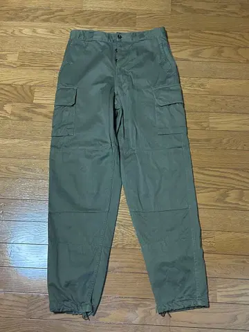 실물 USED 프랑스군 M-64 카고 팬츠