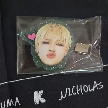 &TEAM BLAZE THE WAY 헤어 클립 니콜라스