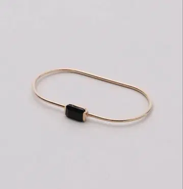 Hirotaka Onyx Double finger ring