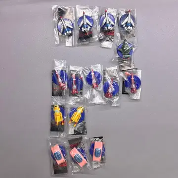 네스카페 썬더버드 피규어 메카 셀렉션 15점