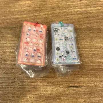 산리오 캐릭터즈 봉봉 드롭 가챠가챠 키티 하피단 2개 세트