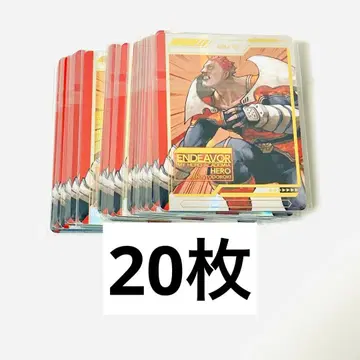 나의 히어로 아카데미아 원화전 유상 혜택 컬렉션 카드 엔데버