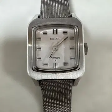 SEIKO 수동 와인딩 시계 스테인리스 스틸 빈티지 쇼와 레트로 손목시계